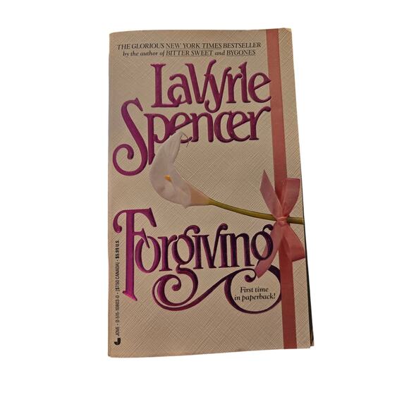 LaVyrle Spencer FORGIVING Historical Pioneer Romance Jove Novel 0515108030 - Picture 1 of 8